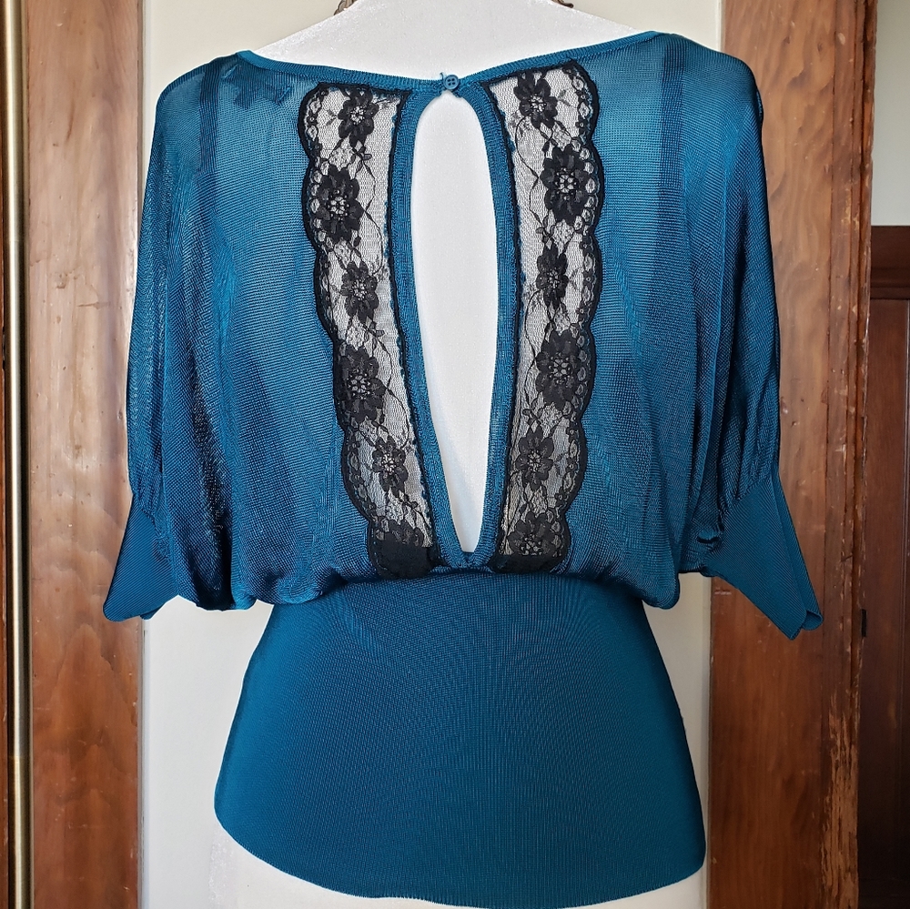 Gorgeous Semi Sheer Blouse